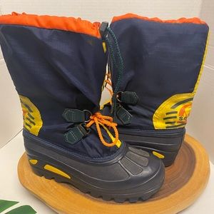 Sorel ReTRO 80’s 90’s Snow Boots Multi Color Lace Up